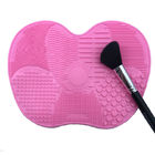 Easy Cleaning Silicone Makeup Tool Mat Anti - Oxidation With Suction Cup