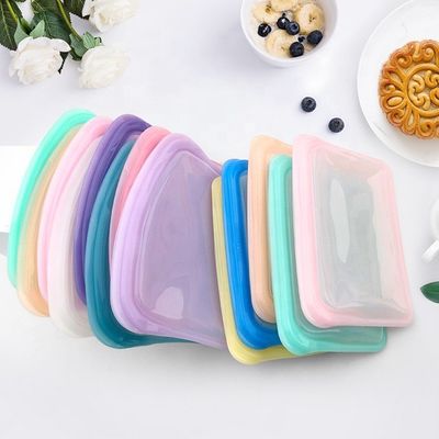 800 ML không có BPA Thẻ thực phẩm silicone tái sử dụng và thực tế để lưu trữ thực phẩm thân thiện với môi trường